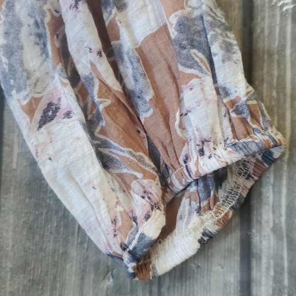 Oddy Boho Babydoll Top Sz Large - Picture 2 of 8